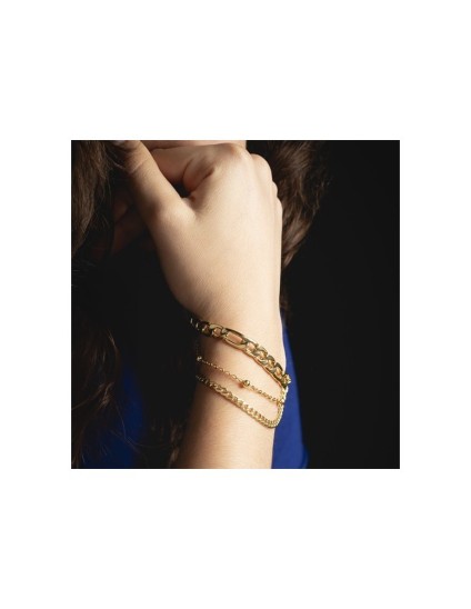 Pulsera Lotus Style LS2339-2/2 Mujer - Acero Dorado