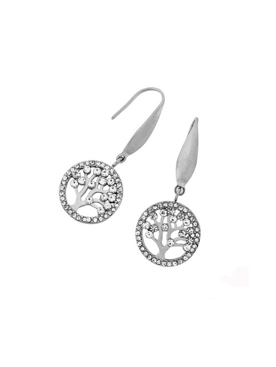 Pendientes Marea Jewel Mujer D00201/12 Árbol Vida Plateado | Joyería Parejo Pendientes Marea Jewel Mujer D00201/12 Árbol Vida Plateado | Joyería Parejo