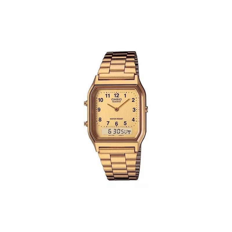 Relógio Casio Retro AQ-230GA-9BMQ - Preço Imbatível!