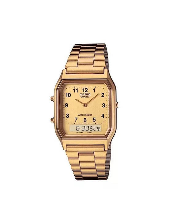 Relógio Casio Retro AQ-230GA-9BMQ - Preço Imbatível!