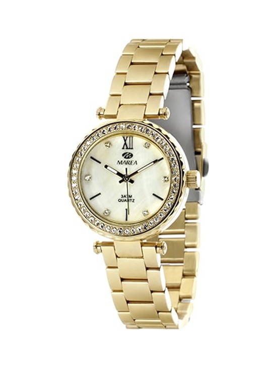 Reloj Marea Señora B54008/2 Dorado Bisel Circonitas