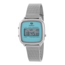 Reloj Digital Marea B35363/3 Mujer - Azul, 33x37mm, Luz, Alarma, Calendario