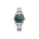 Reloj Mujer Sandoz 81384-65 – Verde, Acero, Ip Dorado, 100m