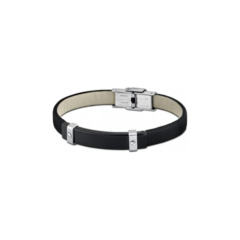 Pulsera Lotus Style LS1730/2/2 Cuero Negro | ¡Compra Ahora!