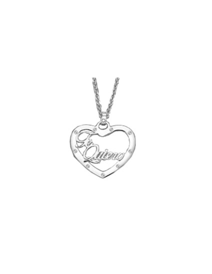 Collar Lotus Silver LP1646-1/1 - Plata 'Te Quiero'