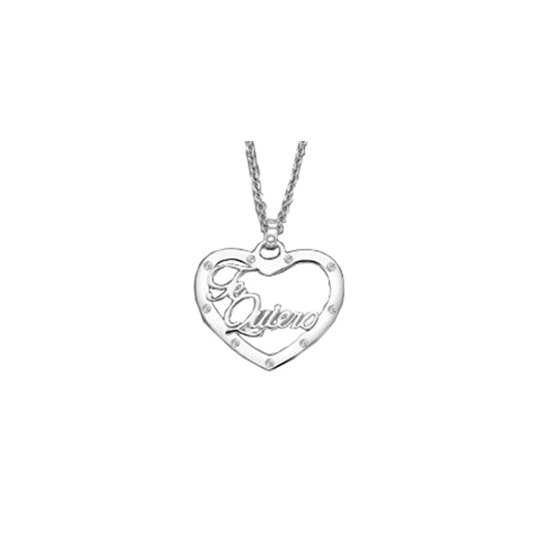 Collar Lotus Silver LP1646-1/1 - Plata 'Te Quiero'