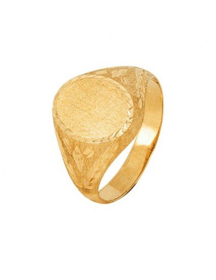 Anillo Sello Niño Oro 18k Comunión | Envío 24h