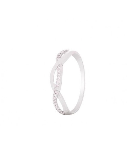 Sortija Oro Blanco 18k Circonitas: Compra Online con Elegancia