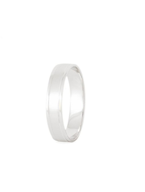 Aliança Ouro Branco 18k 750mls | Compra Online Joias Exclusivas