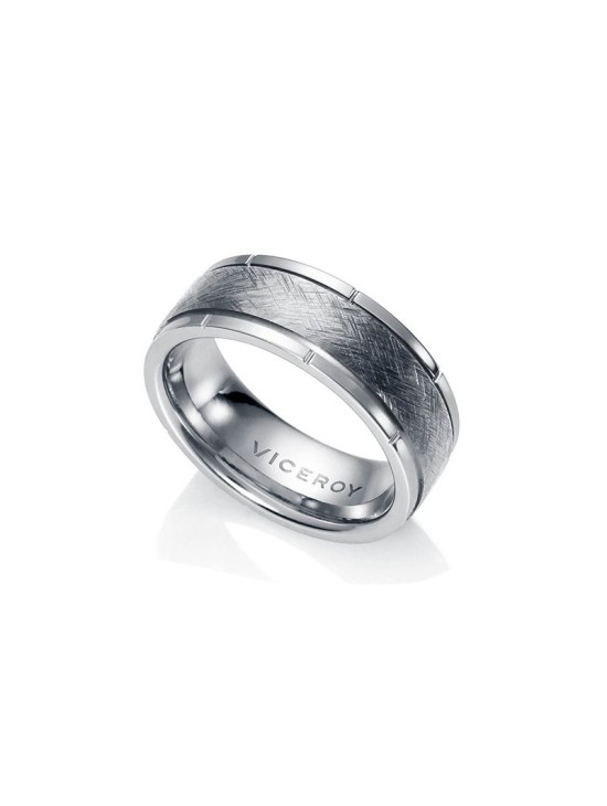 Viceroy 15002A02400 Men's Steel Ring - Shop Now
