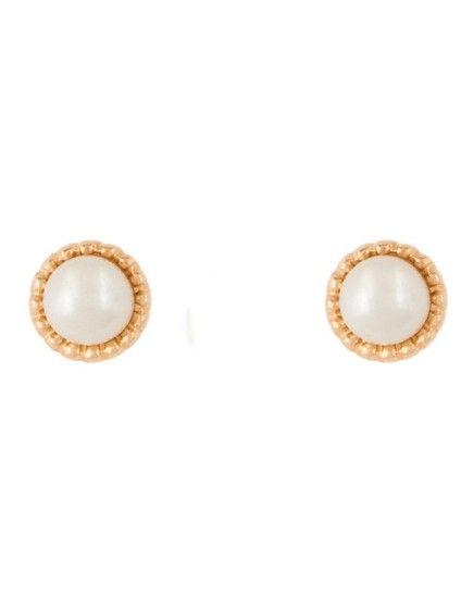 Baby Gold Pearl Earrings – Safe and Elegant Jewelry for Infants