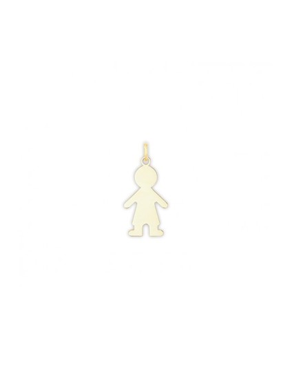 Colgante Silueta Niño Oro 18k - Compra Ahora
