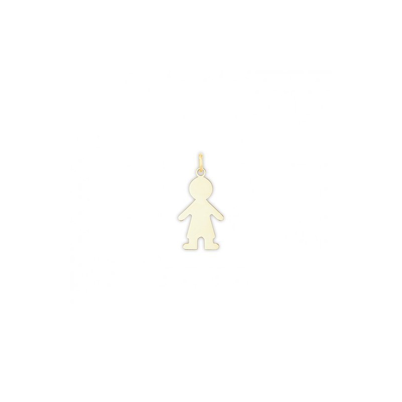 Colgante Silueta Niño Oro 18k - Compra Ahora