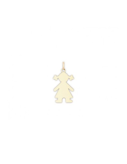 Colgante Silueta Niña Oro 18k - ¡Compra Ahora!