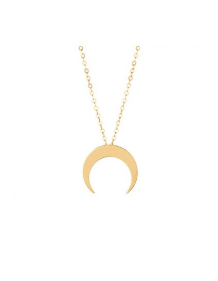 Colgante Luna Oro 18k + Envío Gratis