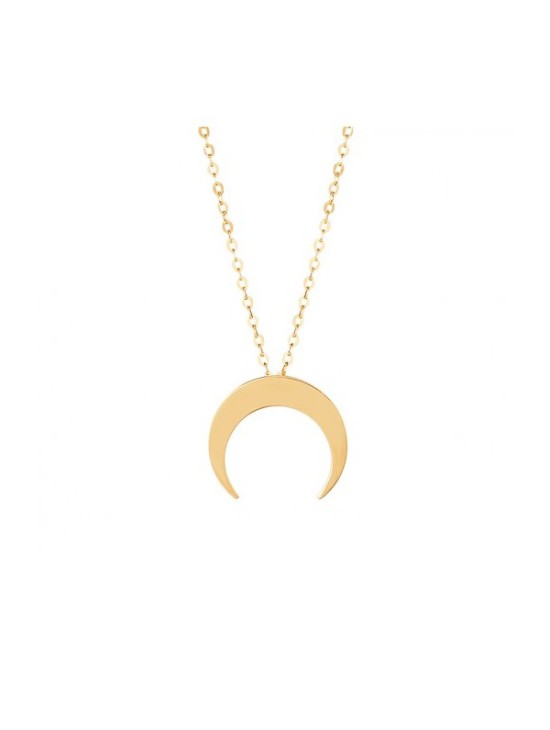 Colgante Luna Oro 18k + Envío Gratis