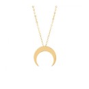 Colgante Luna y Cadena Oro 18K. 1819