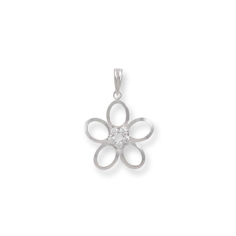 Colgante de Oro Blanco 18k: Compra Ahora con Elegancia