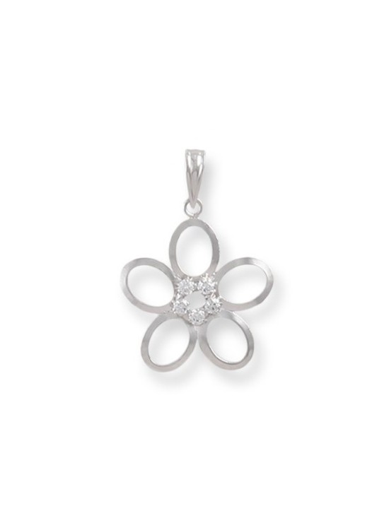 Colgante de Oro Blanco 18k: Compra Ahora con Elegancia