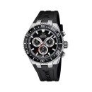 Reloj Jaguar J1021/3 Hombre - Suizo, Cronógrafo, Acero, Cerámica, Negro