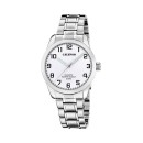 Reloj Calypso K5866/1 Hombre - Acero Inoxidable, 39 mm, Esfera Blanca
