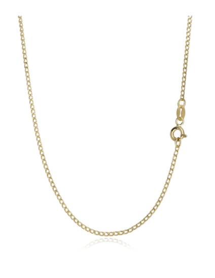 Cadena Barbada Oro 18k 60cm - ¡Compra Online!