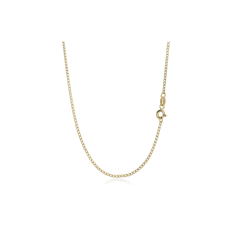 Cadena Barbada Oro 18k 60cm - ¡Compra Online!