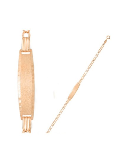 Esclava Menina Ouro 18k com Zircónias + Envio Grátis