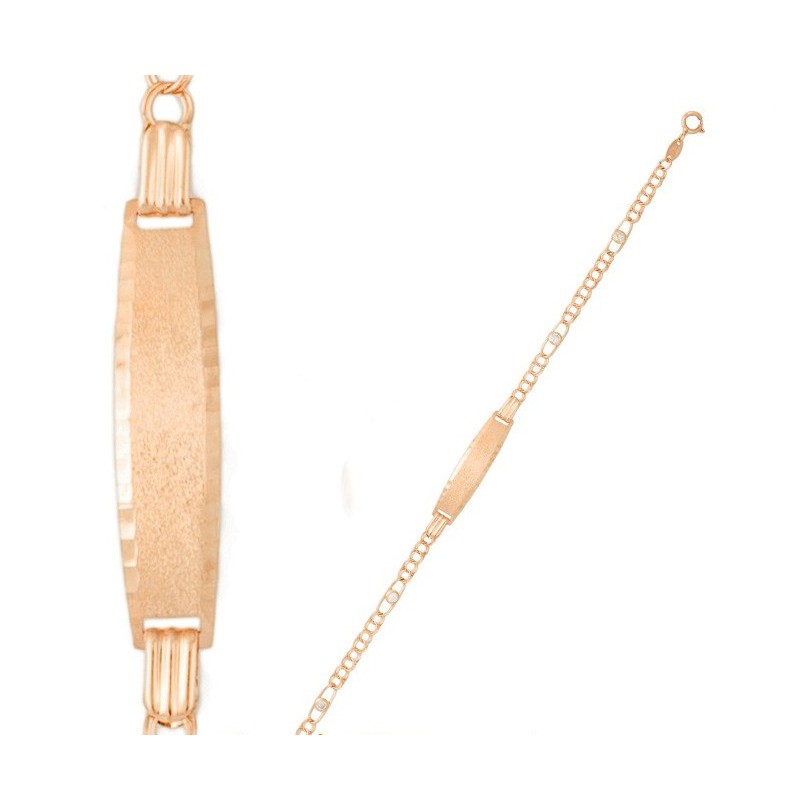 Esclava Niña Oro 18k Circonitas + Envío Gratis