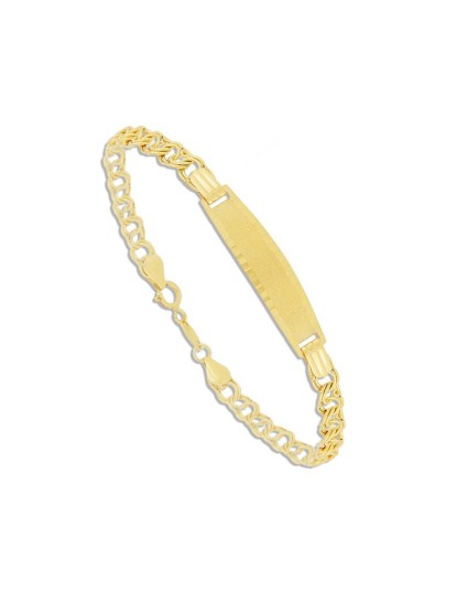 Esclava niños oro grabar Personalizable | Oro 18k