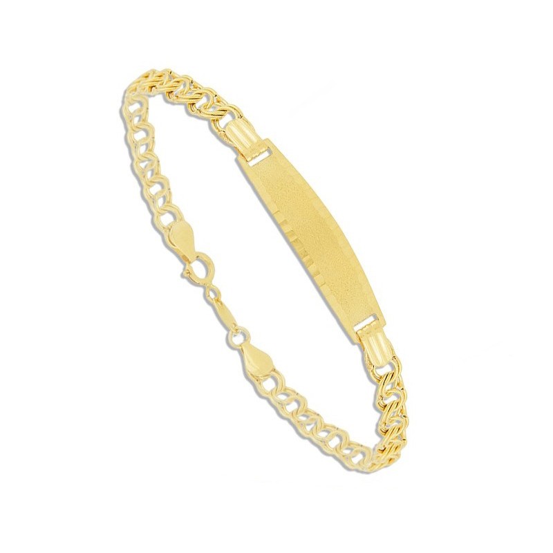 Esclava niños oro grabar Personalizable | Oro 18k