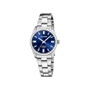 Reloj Mujer Calypso K5863/3 - Acero Inoxidable, Azul, 32mm, Correa Plateada