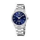 Reloj Calypso K5864/3 Hombre - Acero Inoxidable, Azul, 40mm, Correa Plateada