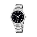 Reloj Calypso K5864/4 Hombre - Acero Inoxidable, Negro, 40mm, Correa Plateada