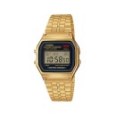Reloj Casio A159-WGEA-1EF Unisex – Dorado, Cronómetro, Luz LED, Resina