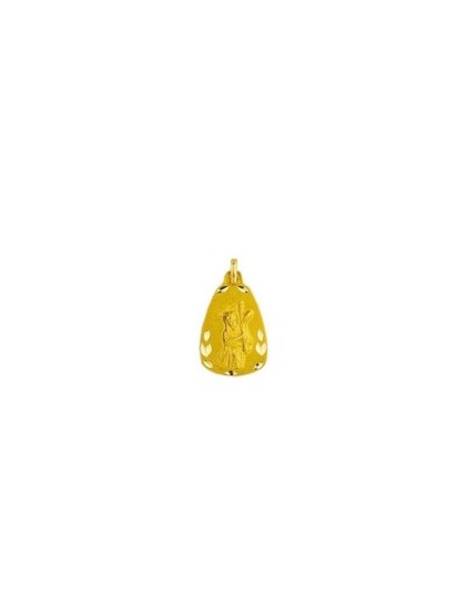 Medalha Cristo Gran Poder Lágrima Ouro 18k - Compre Aqui