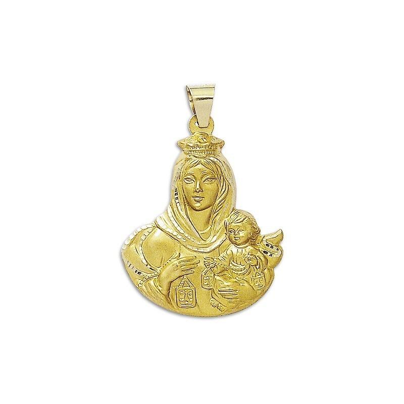 Medalha Nossa Senhora do Carmo Ouro 18k - Compre Já