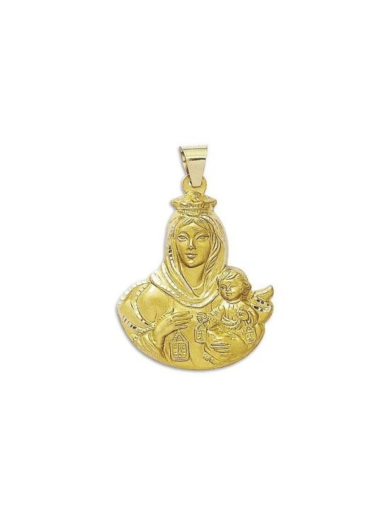 Medalha Nossa Senhora do Carmo Ouro 18k - Compre Já