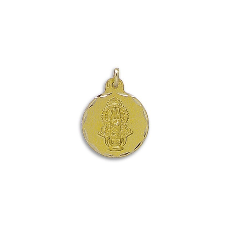 18k Gold Caridad del Cobre Medal – Authentic Jewelry Piece