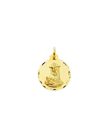 Medalha Virgem das Angústias Granada Ouro 18k - Compre Aqui