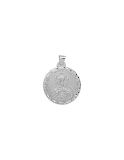Sterling Silver Triana Hope Round Medal | Parejo Jewelry