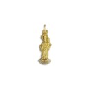 Medalla de la Virgen María Auxiliadora Silueta en Oro 18k