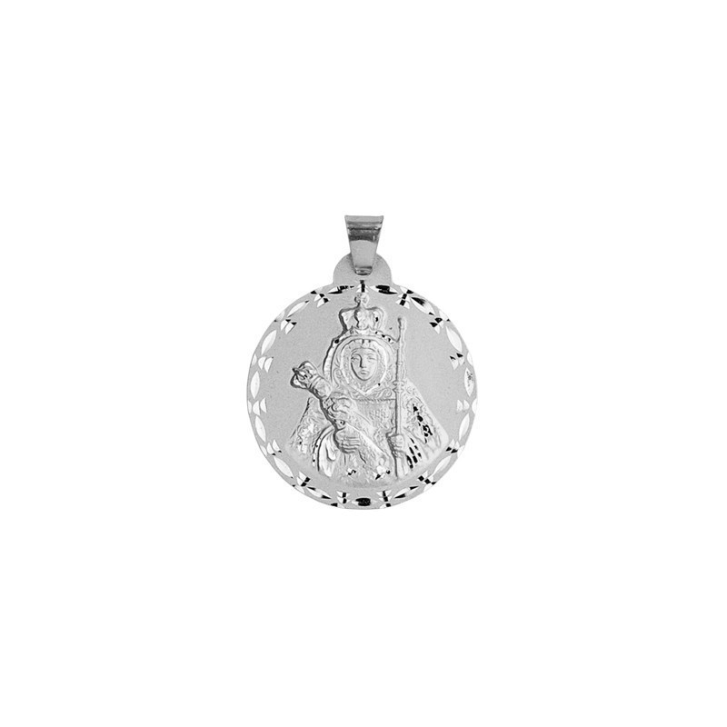 Medalla Virgen de la Candelaria de Tenerife Plata | Joyería Parejo