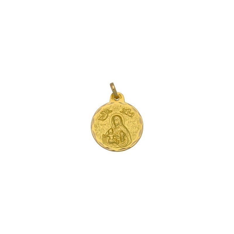 Medalla Virgen Cinta Oro 18k - Compra Aquí
