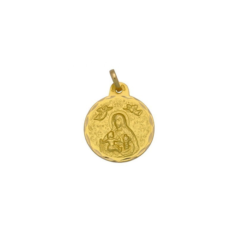 Medalla Virgen Cinta Oro 18k - Compra Aquí