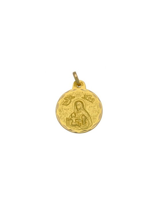 Medalla Virgen Cinta Oro 18k - Compra Aquí
