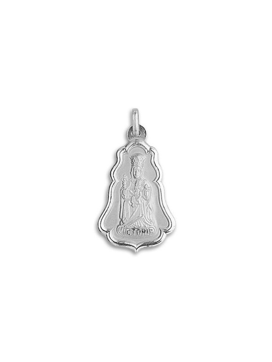 Medalla de la Virgen de la Victoria de Málaga Plata | Joyería Parejo