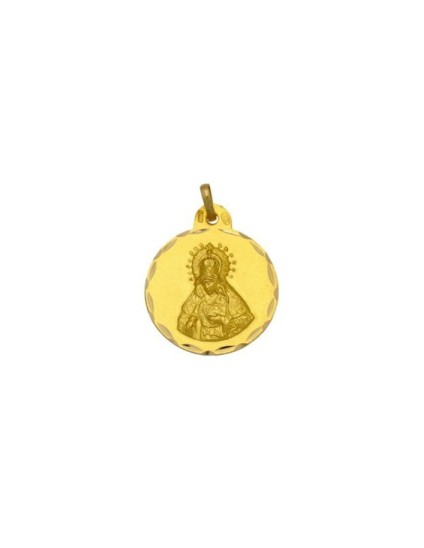 Medalha Virgem Macarena Ouro 18k - Envio Grátis
