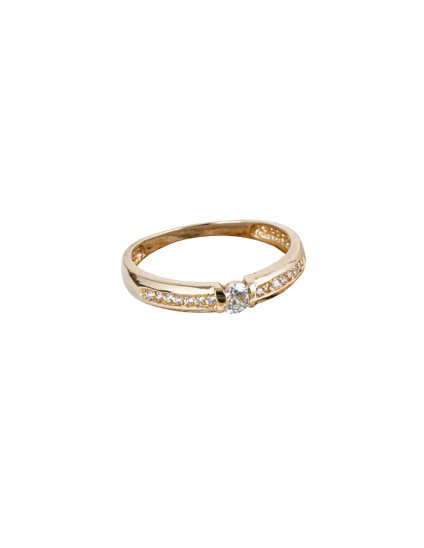 Anillo Solitario Mujer 3002005 Oro 18K | Joyería Parejo