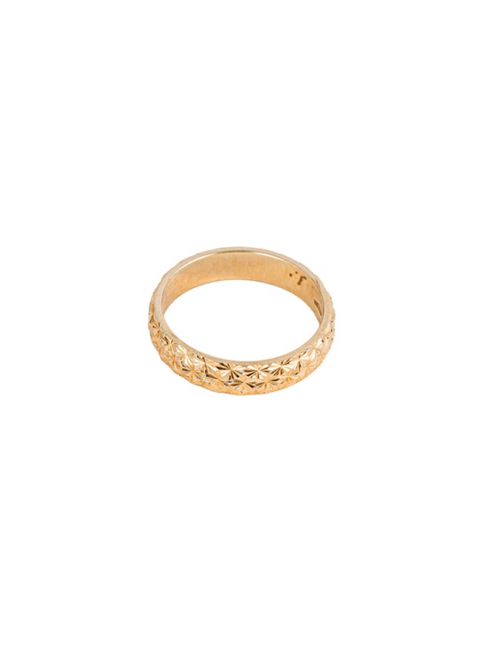 Alianza Oro 18K 3002006 Tallada Picada | Joyería Parejo